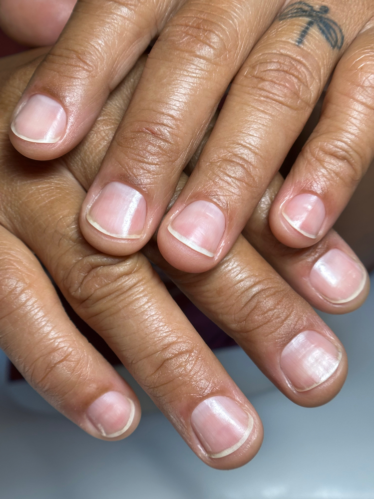 BARE Russian Mani at Jacey Does Nails in Tulsa, OK