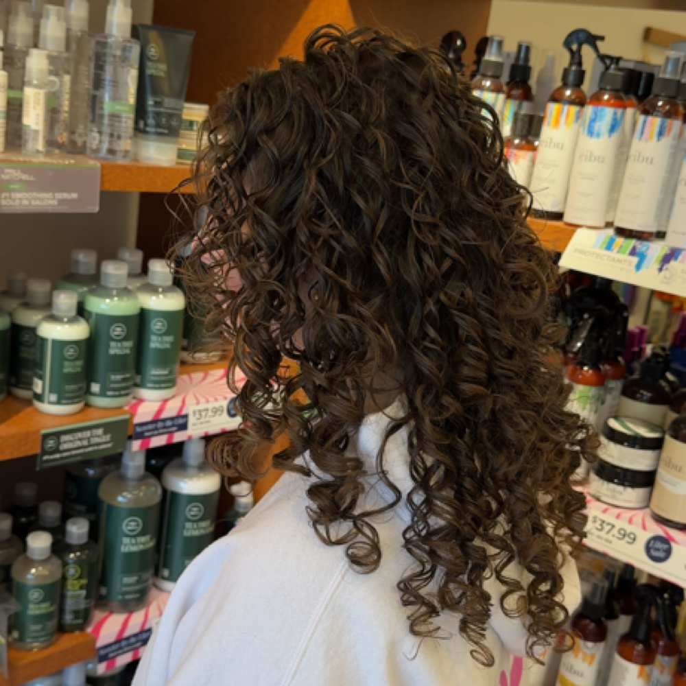 Curly Cut at Mystic Manes Studio Co. in Ashburn, VA