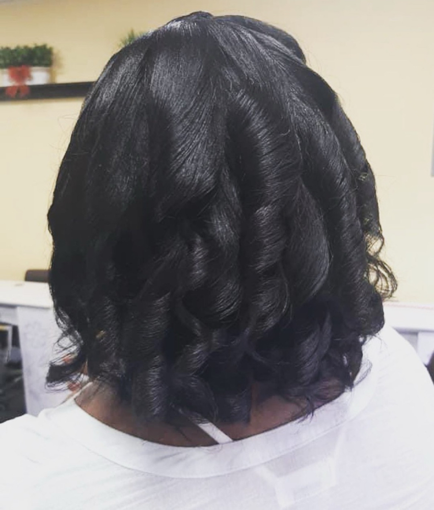 Silk Press, Trim & Olaplex