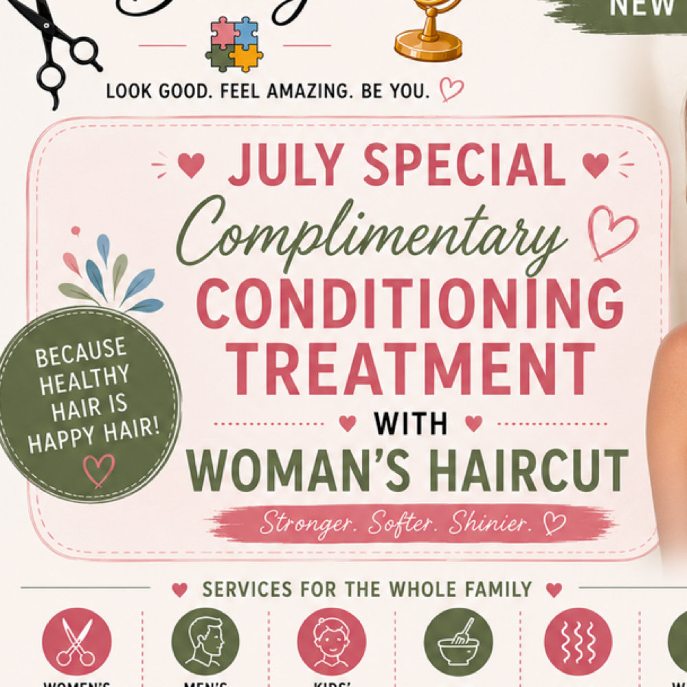 JULY SPECIAL at CJ's Family Beauty in Surprise, AZ