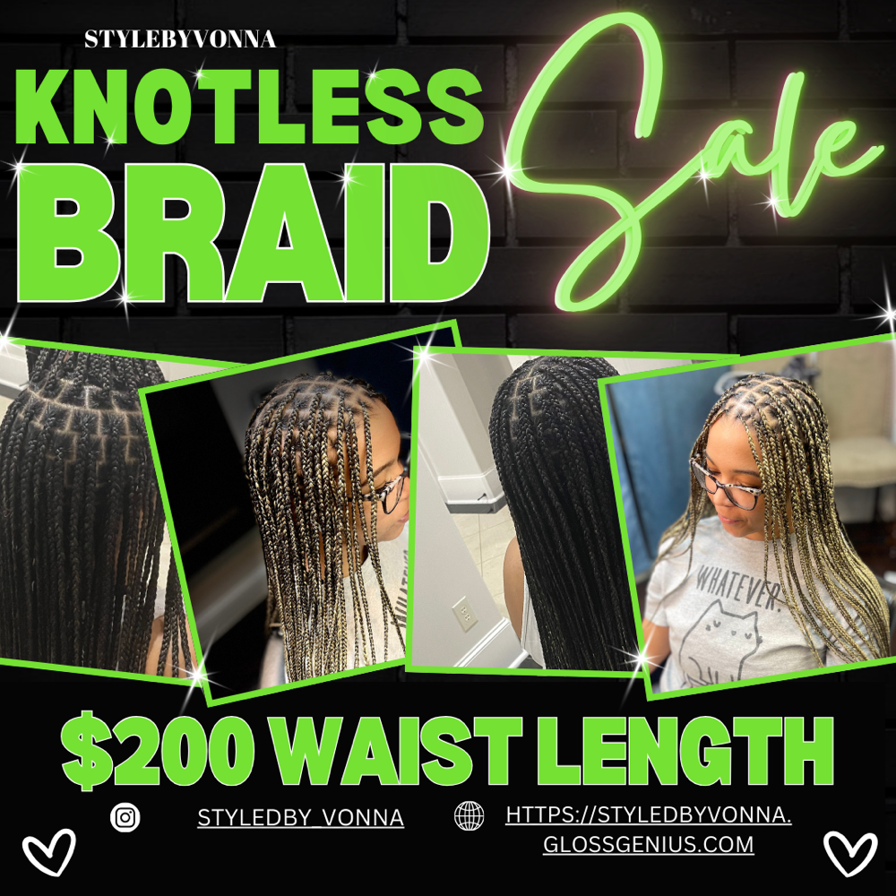 Medium Knotless special