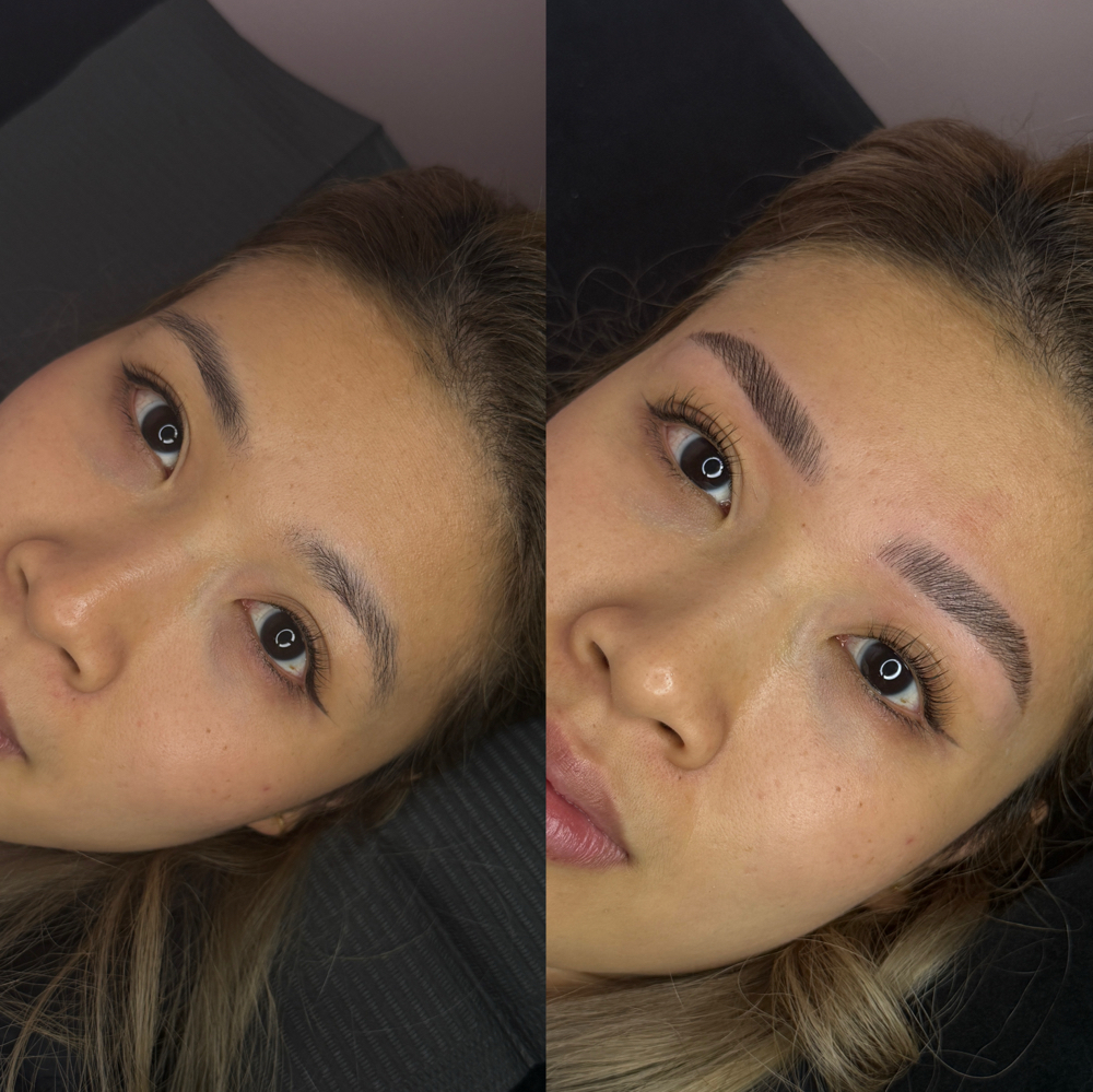 Lash Lift & Brow Lamination w Stain at byariesthetics in Wichita, KS
