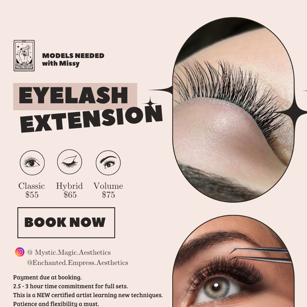 Lash Extension Model