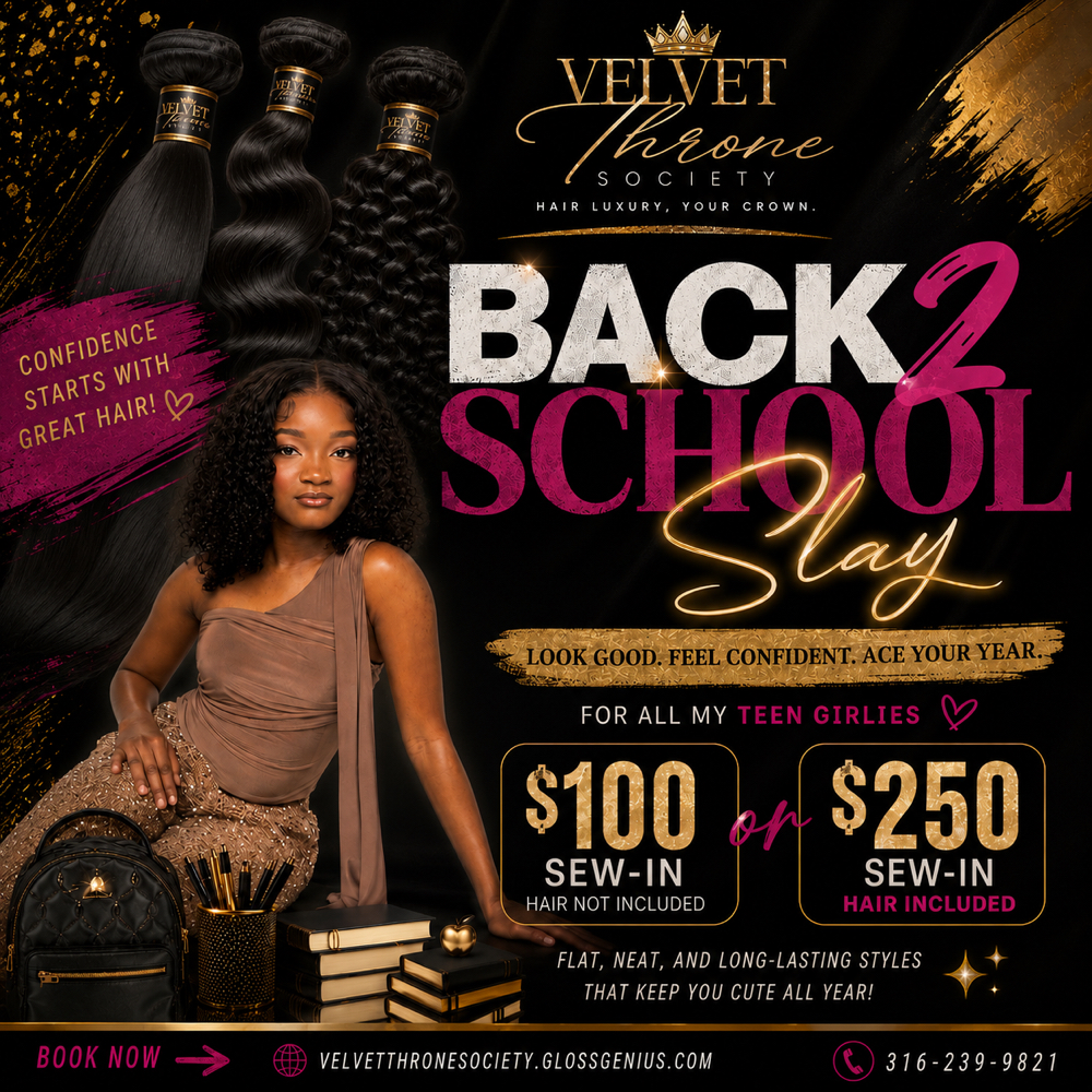 Back 2 School Deal at Velvet Throne Society LLC in Wichita, KS
