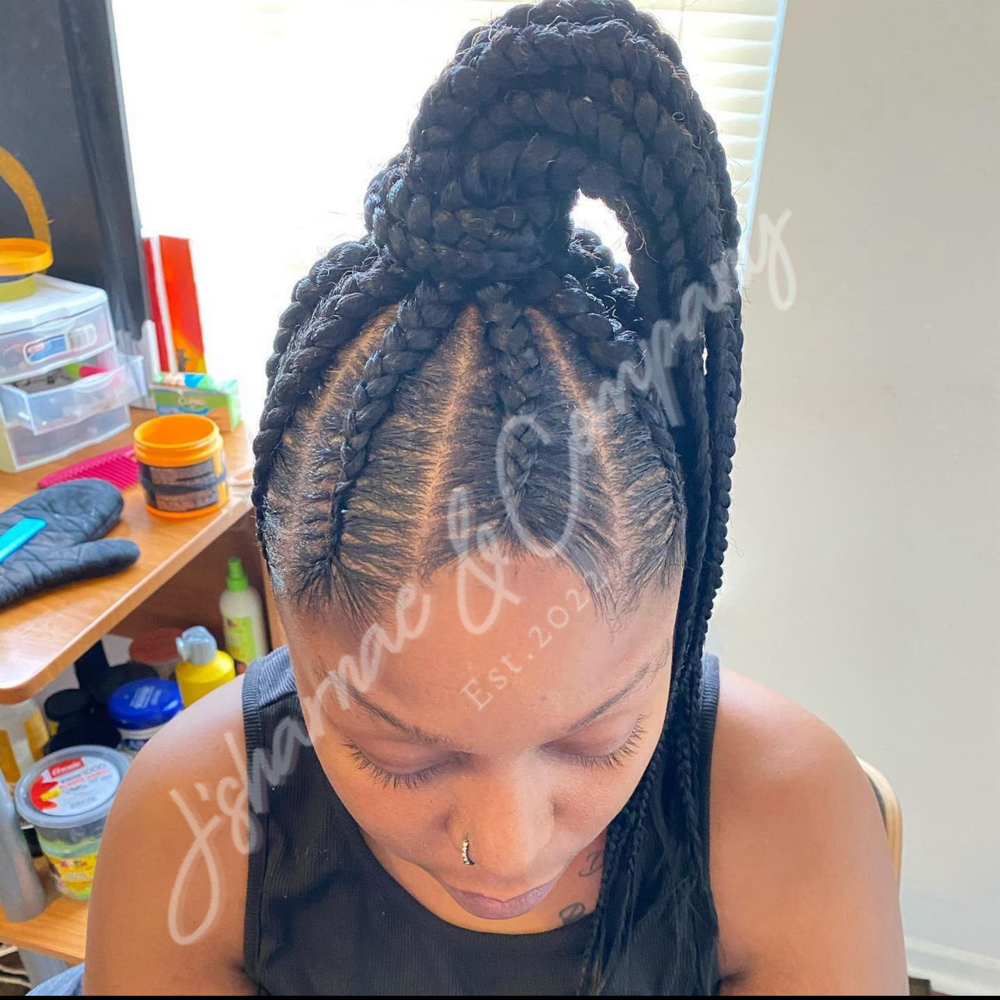 FEEDER PONYTAIL (24" OR SHORTER)