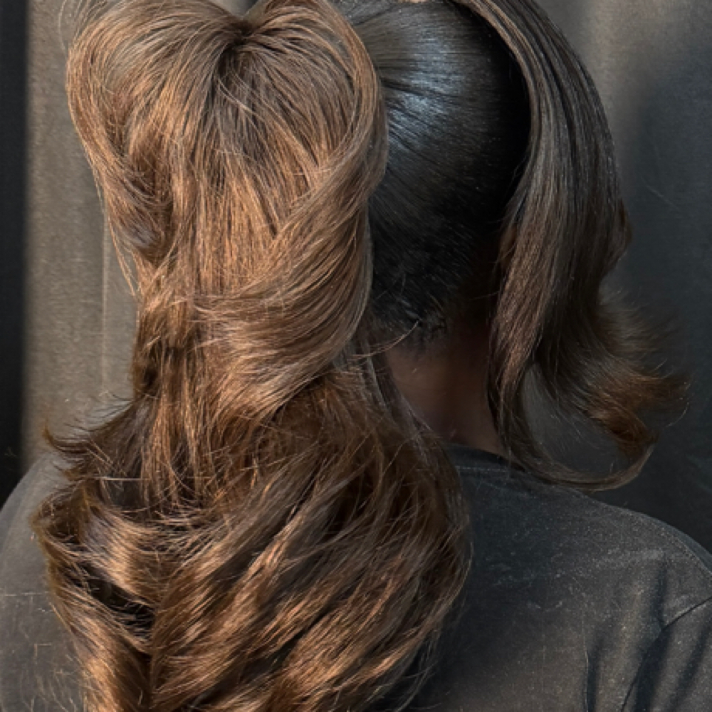 Luxe Layered Ponytail at I Am Monica Morgan in Slidell, LA