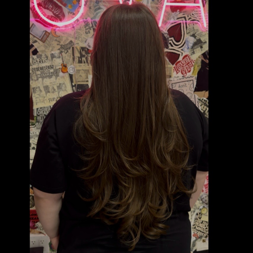 hair cut at Nova Hair Salon in Rancho Cucamonga, CA