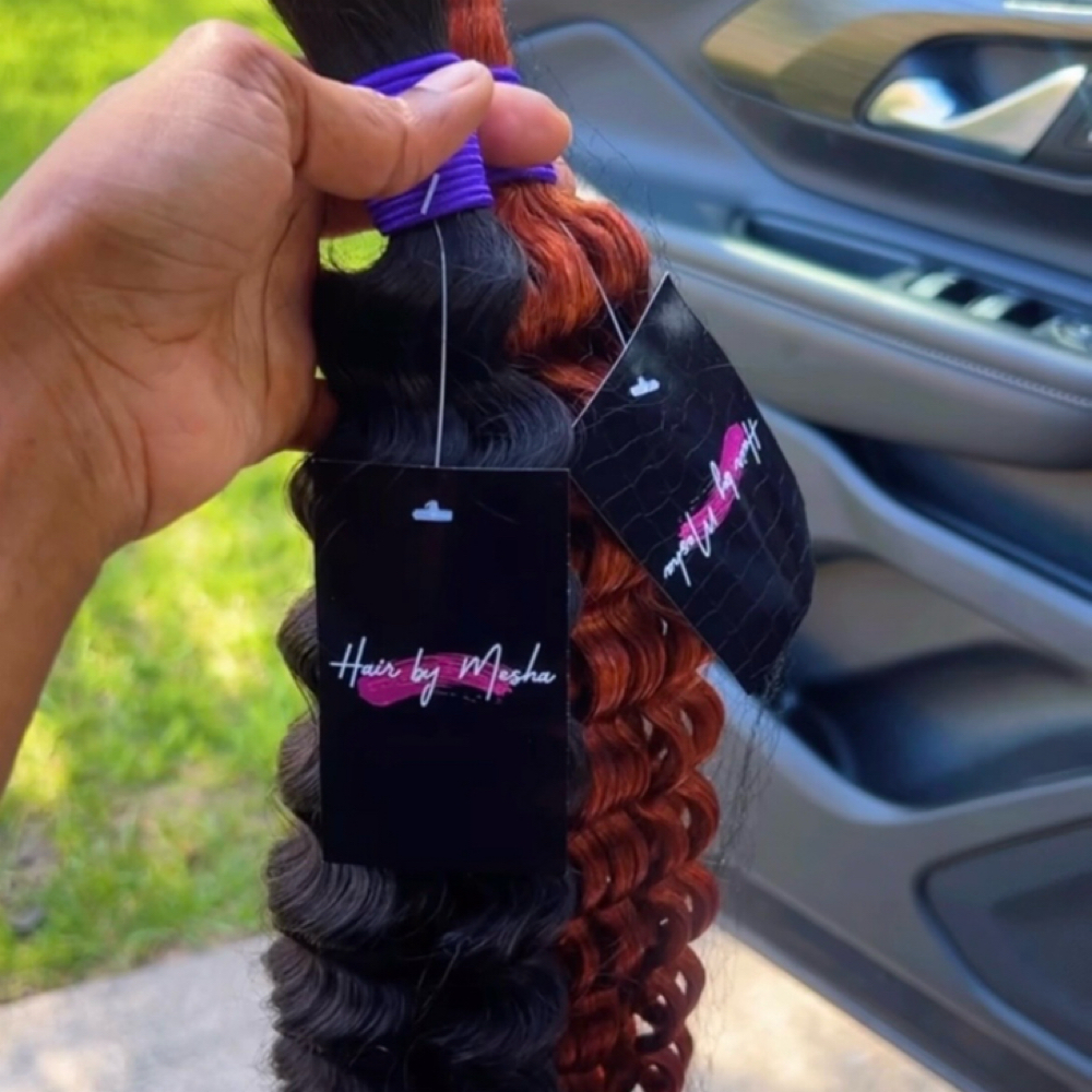 Color Human Hair at Mesha Hailey in Moraine, OH