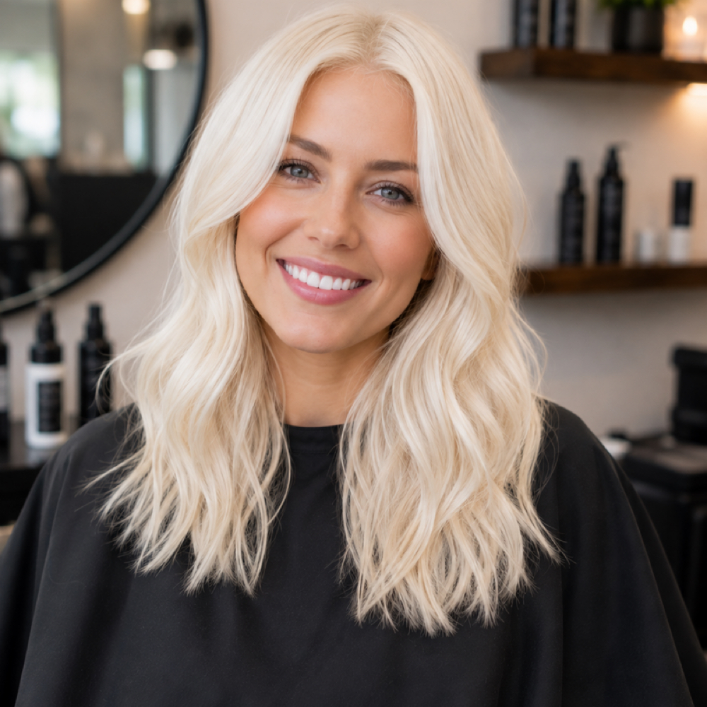 Bleach touch up at Color by T in St Augustine, FL