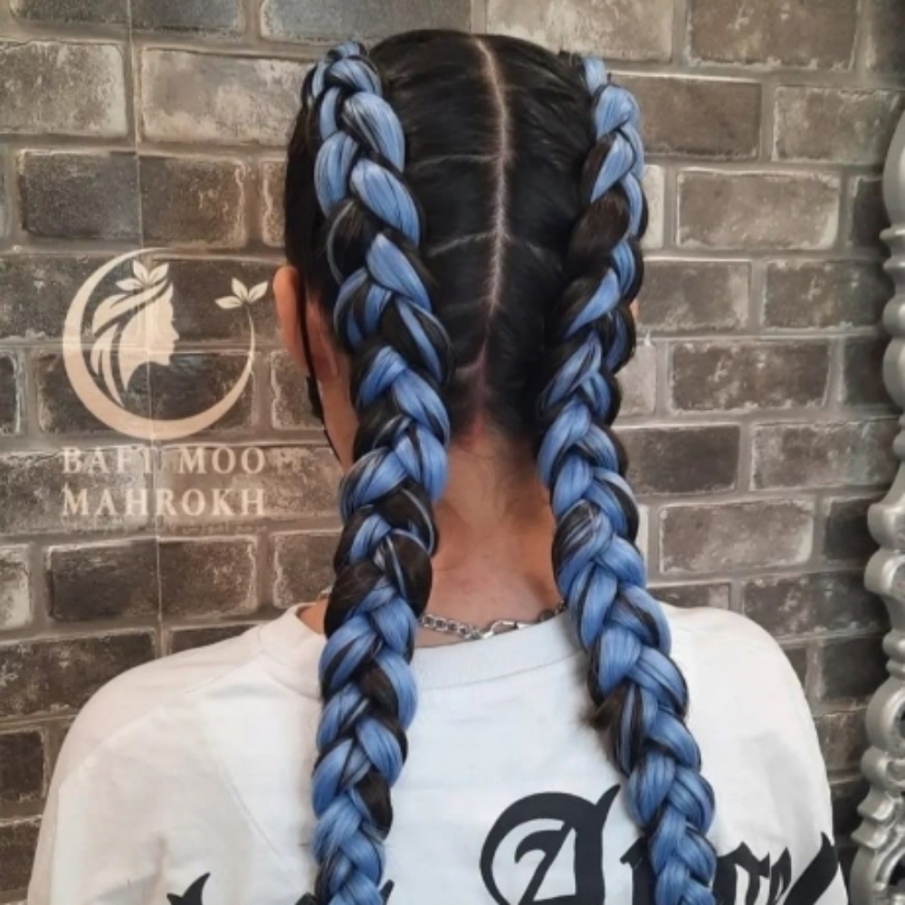Added Braided Hair at Violet Thistle by Haley in Galion, OH