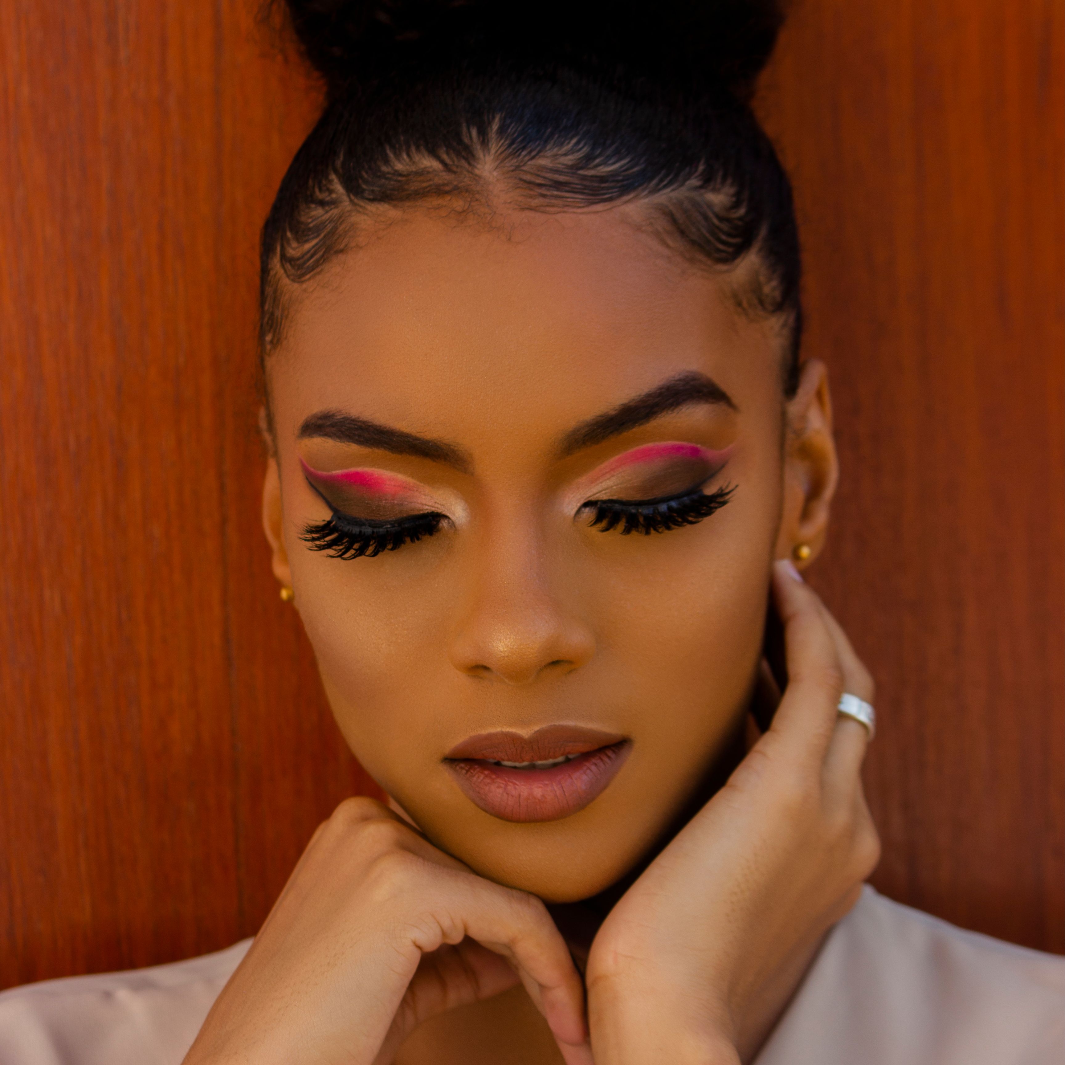 Full BEAT make-up at Fluttered in Jonesboro, GA