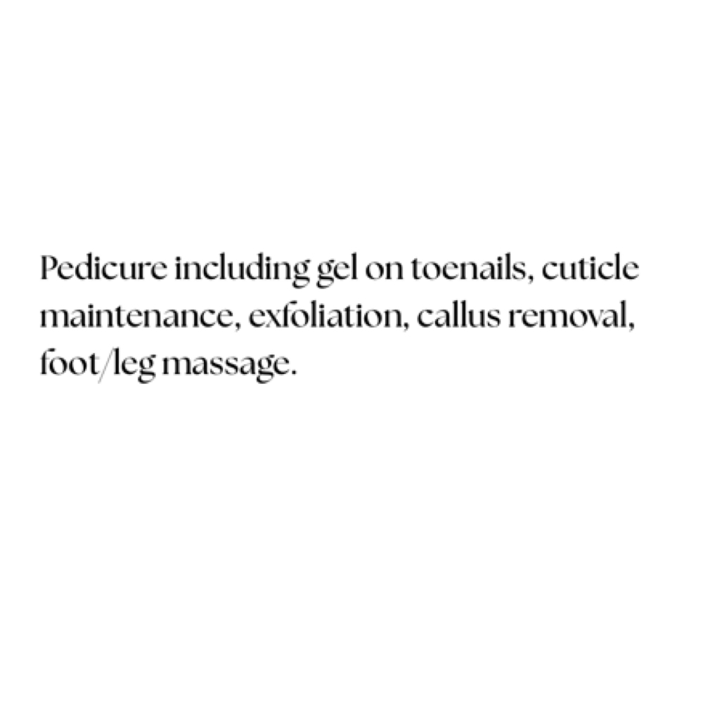 Gel Pedicure at Social Hair Co in Batesville, MS