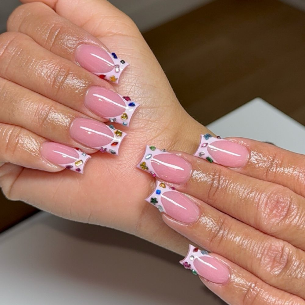 Acrylic Full Set at Lrvnails in Stockton, CA