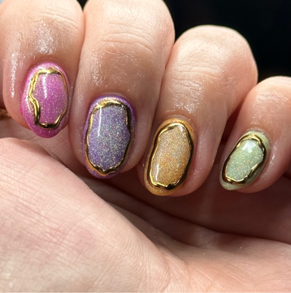 Builder Gel Overlay at NailedxShelby in Bedford, PA