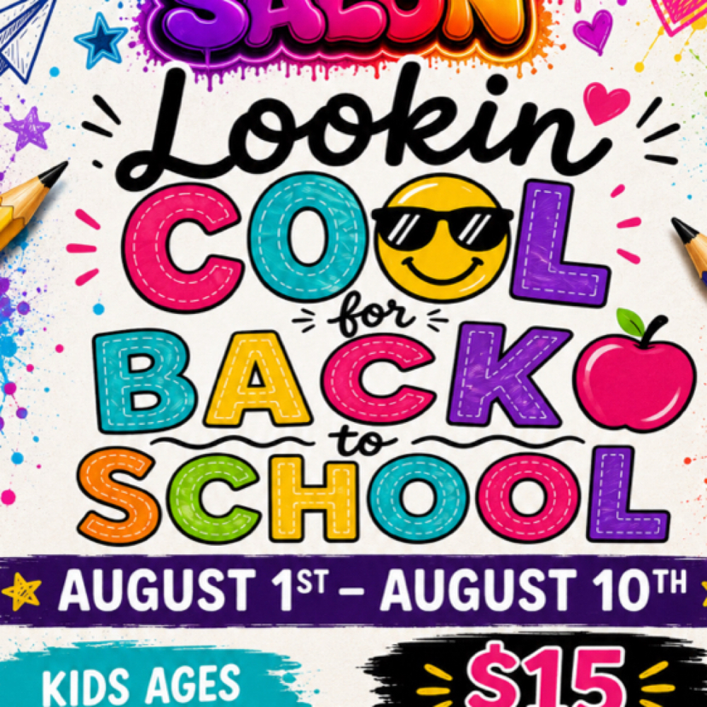 Back To School Cuts 15under at Erica Starr Salon in San Antonio, TX
