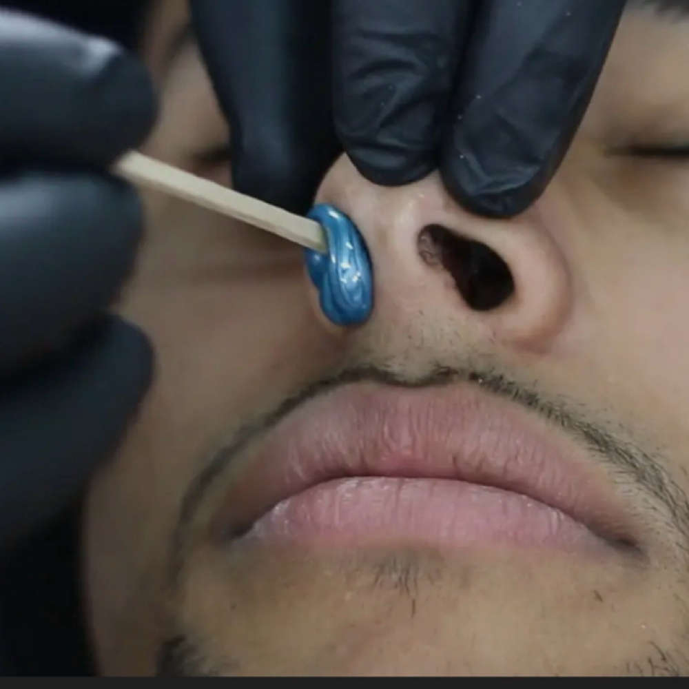 Nose waxing at A Cut Above The Rest in Frisco, TX