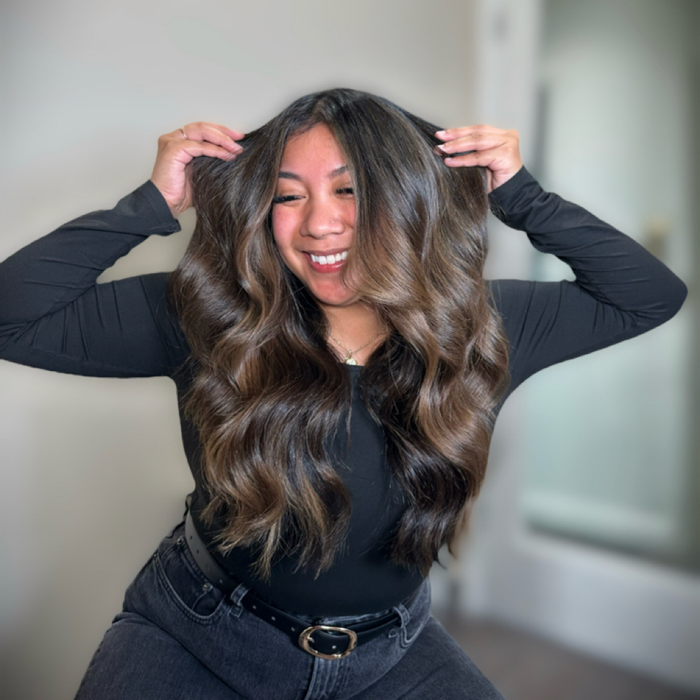 Gloss/toner Add-On at Luna & Luxe Salon in San Jose, CA