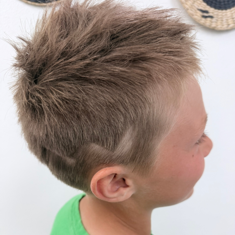 Childrens haircut at BeautyByChristinaC/Mae&CoSalon in Grafton, WI