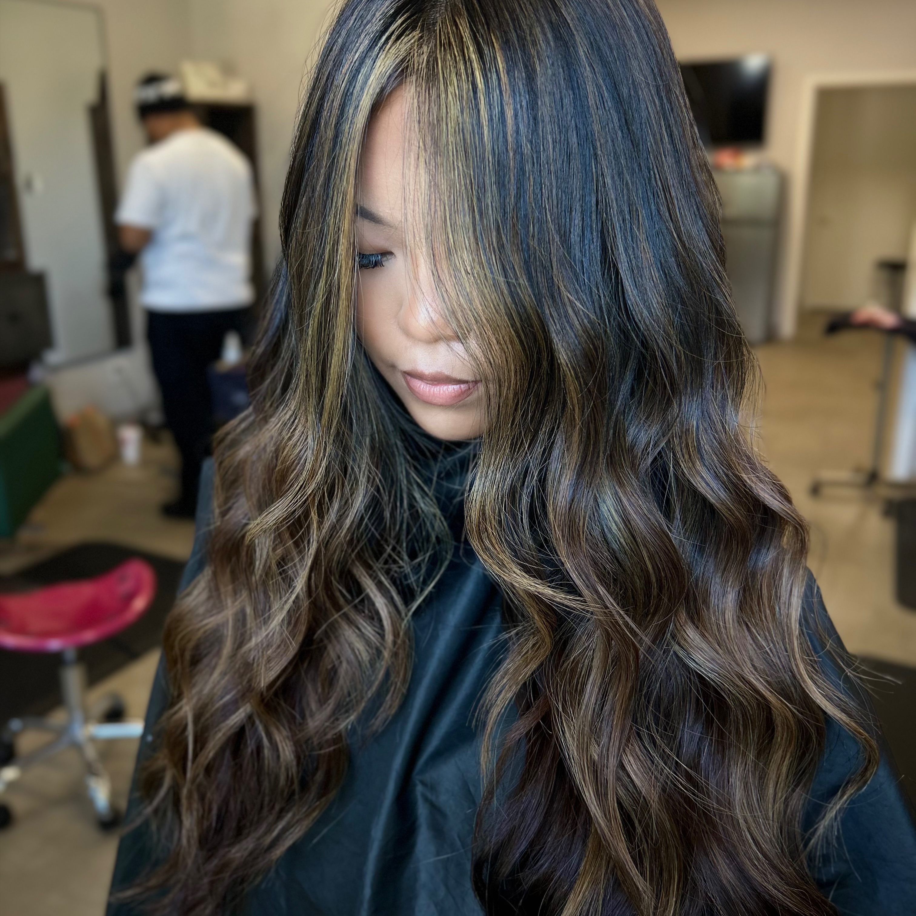 The Signature Balayage β¨ at The Hair Lounge in hurst, TX
