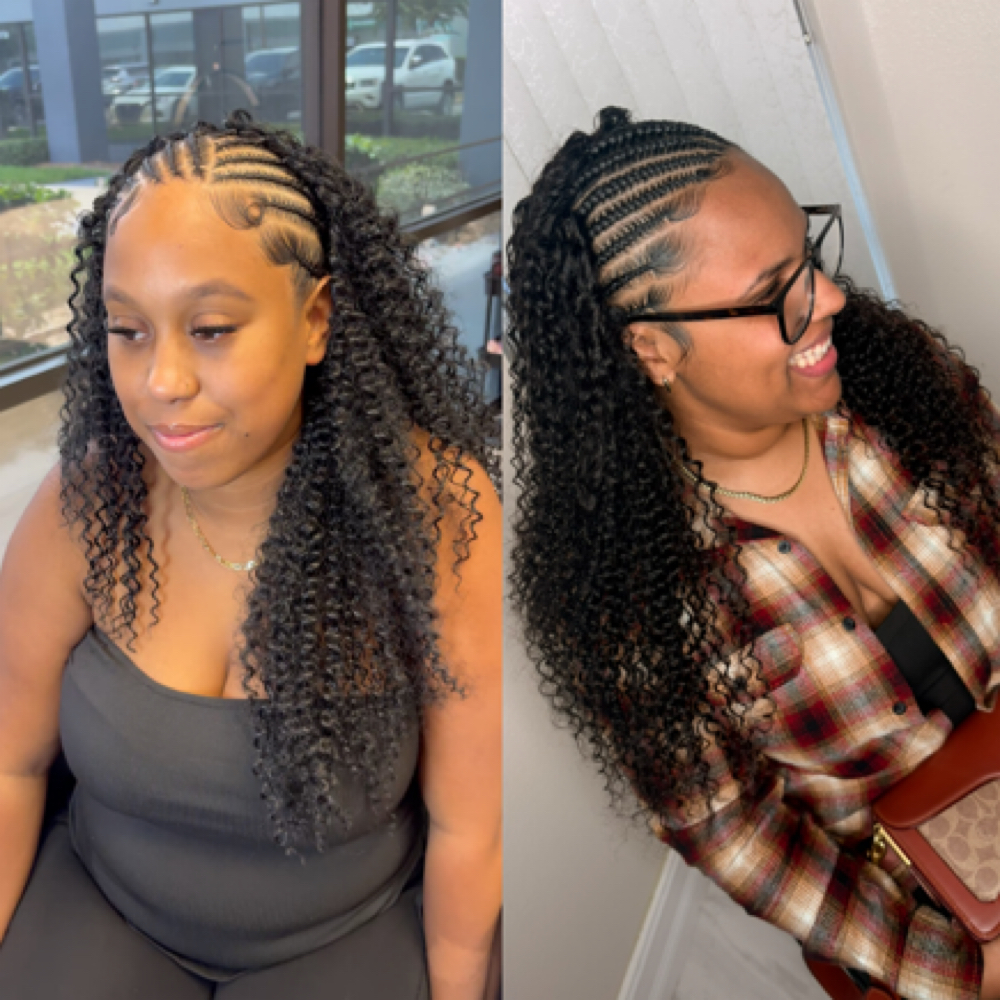 Fulani Quick Weave at Perla’s Nails in Orlando, FL