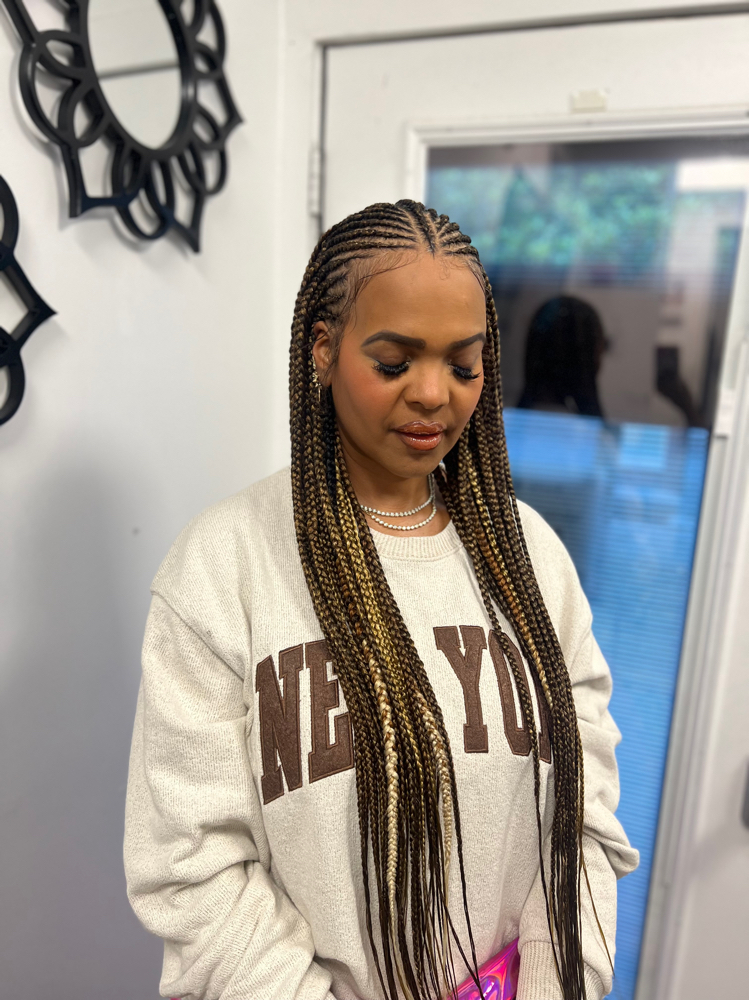 Tribal Braids Midback