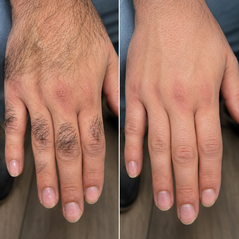 Men’s Hands & Knuckles Wax at Bespoke Beauty by Elainie in Manhattan, KS