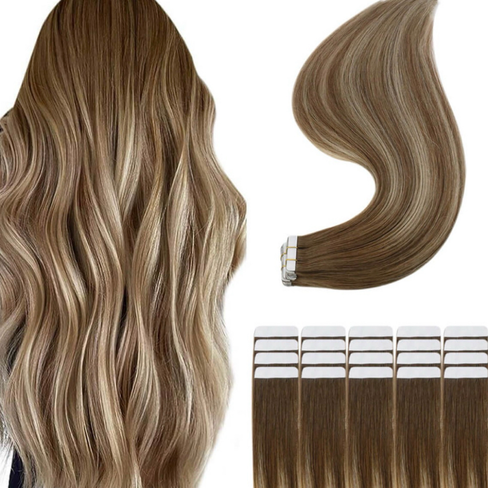 Tape-ins Hair Extensions at Bonita Hair by. Maria in New Bedford, MA