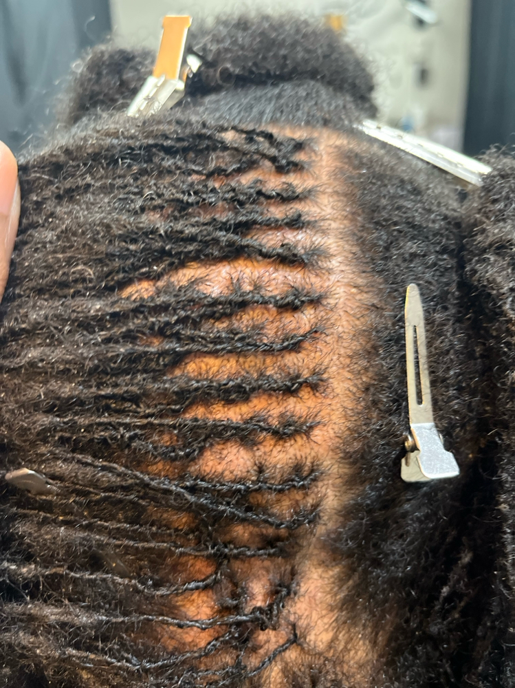 9 - 10 Week Retie On MICROLOCS at Bebee's Hands in Valdosta, GA