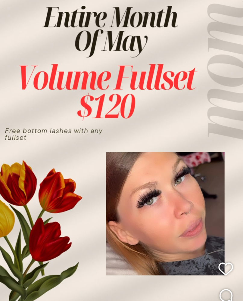 $120 MAY Volume Special