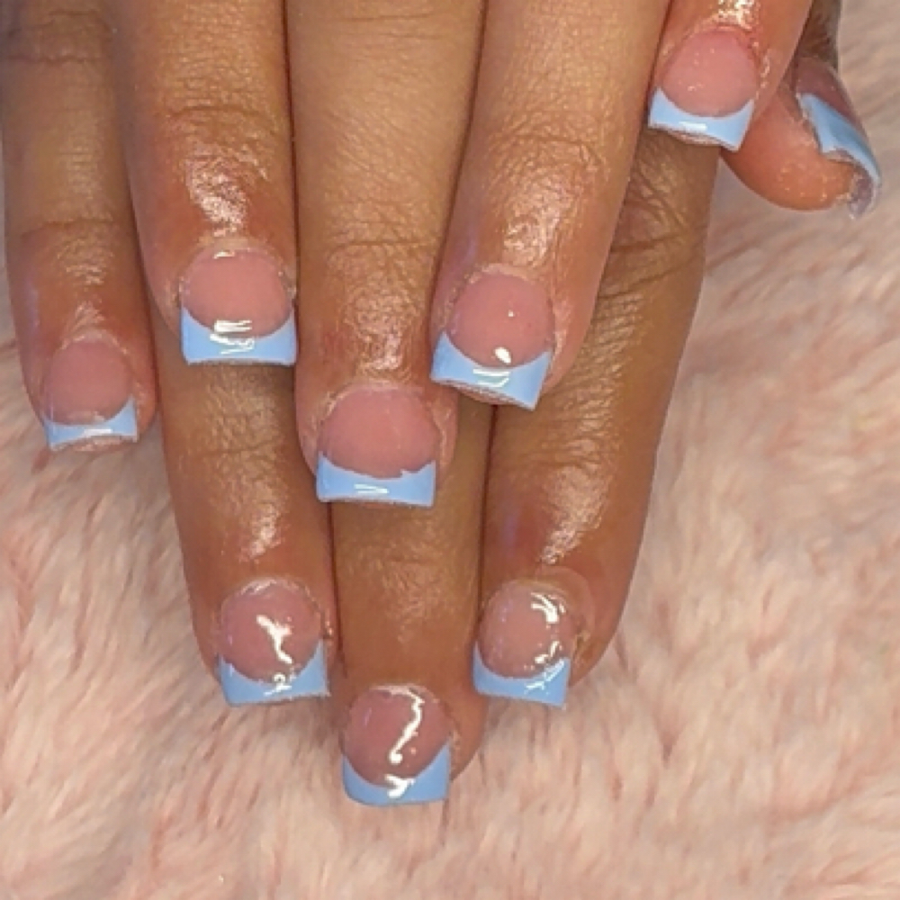 XS Acrylic Full Set at INVU Beauty Salon in Modesto, CA