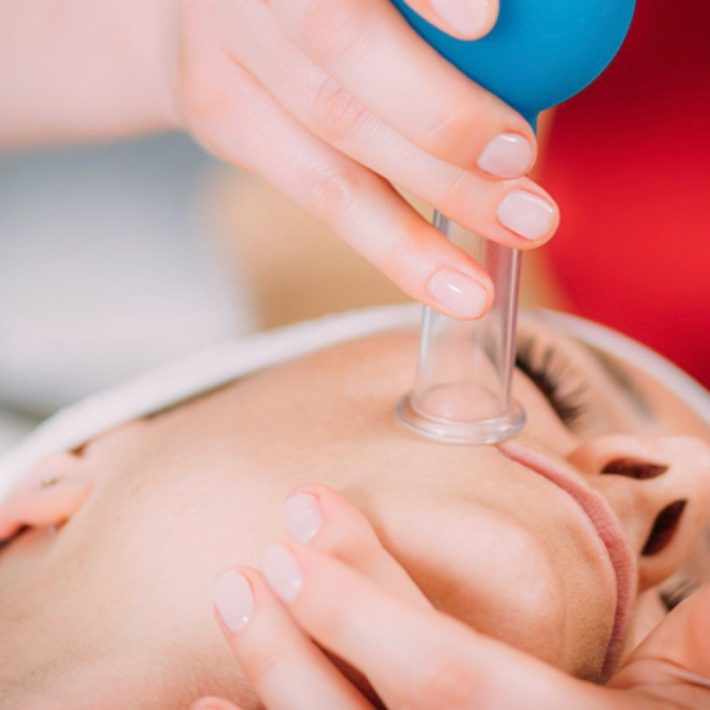 Facial Cupping at The Beauty Chapter in Cedar Rapids, IA