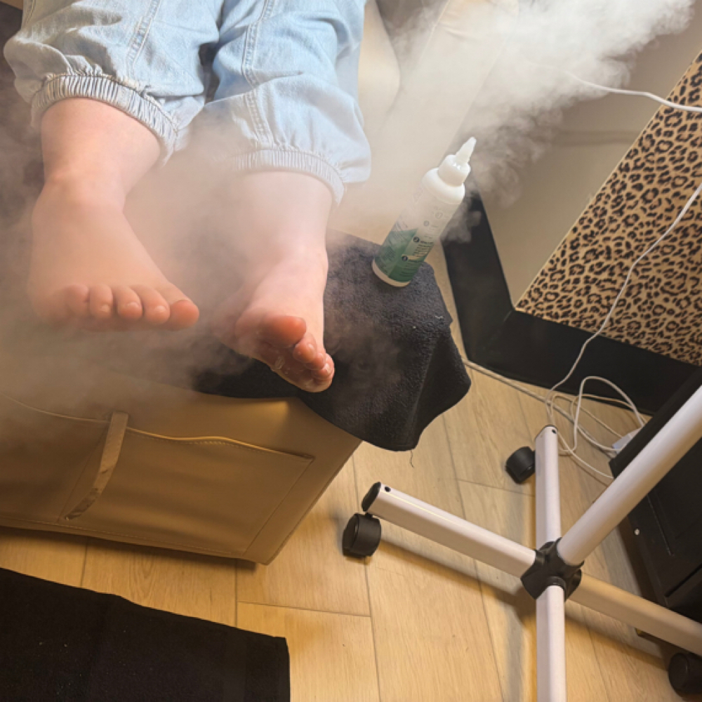 Regular Polish Steam Pedicure at Nails.By.Abbey in Murfreesboro, TN