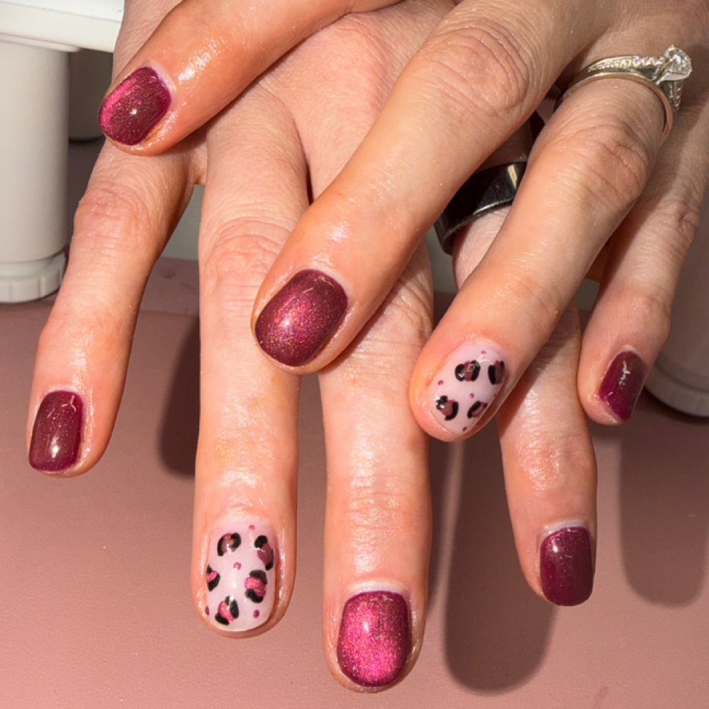 Structured Gel Manicure at Savy Nails in Sun Prairie Wi., WI