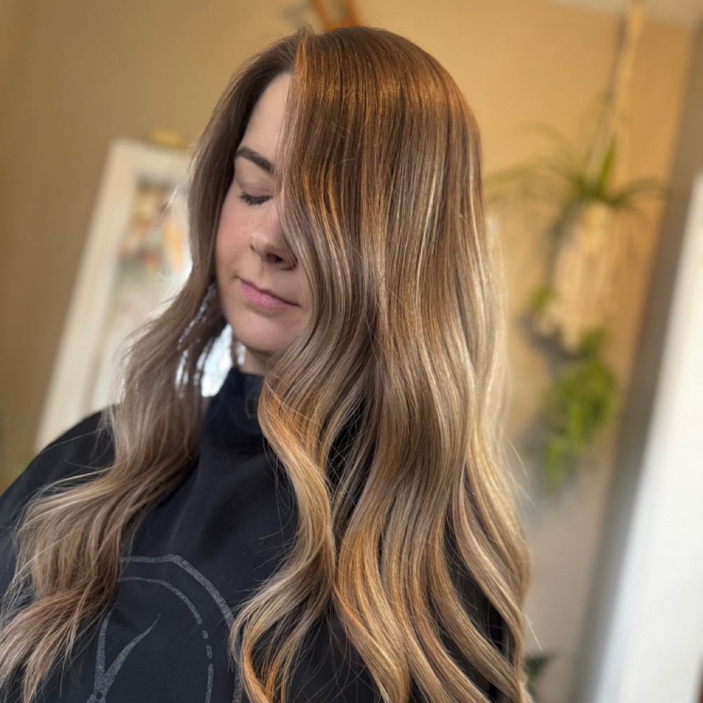 Mini Custom Foil & Haircut at Hair by Kelsey Clark in Lizton, IN