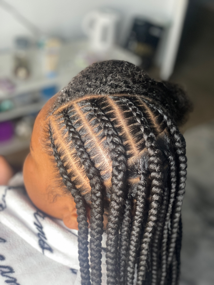 Kids Large Trible Braids