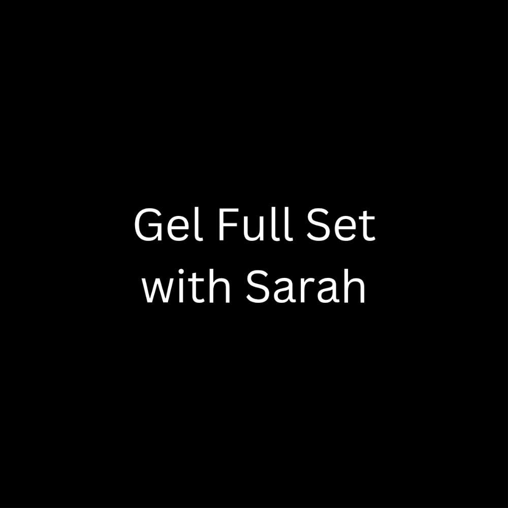 Gel Full Set With Sarah