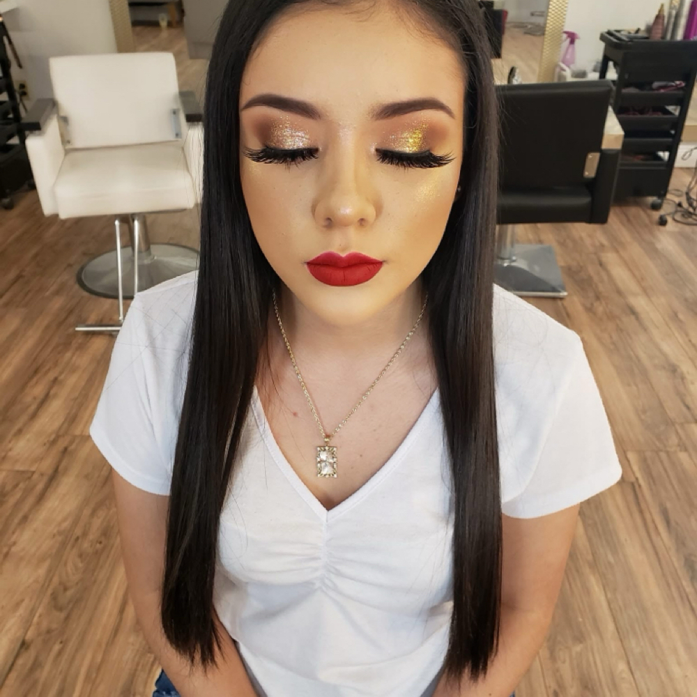 Formal Makeup at Mo Blades in Willis, TX