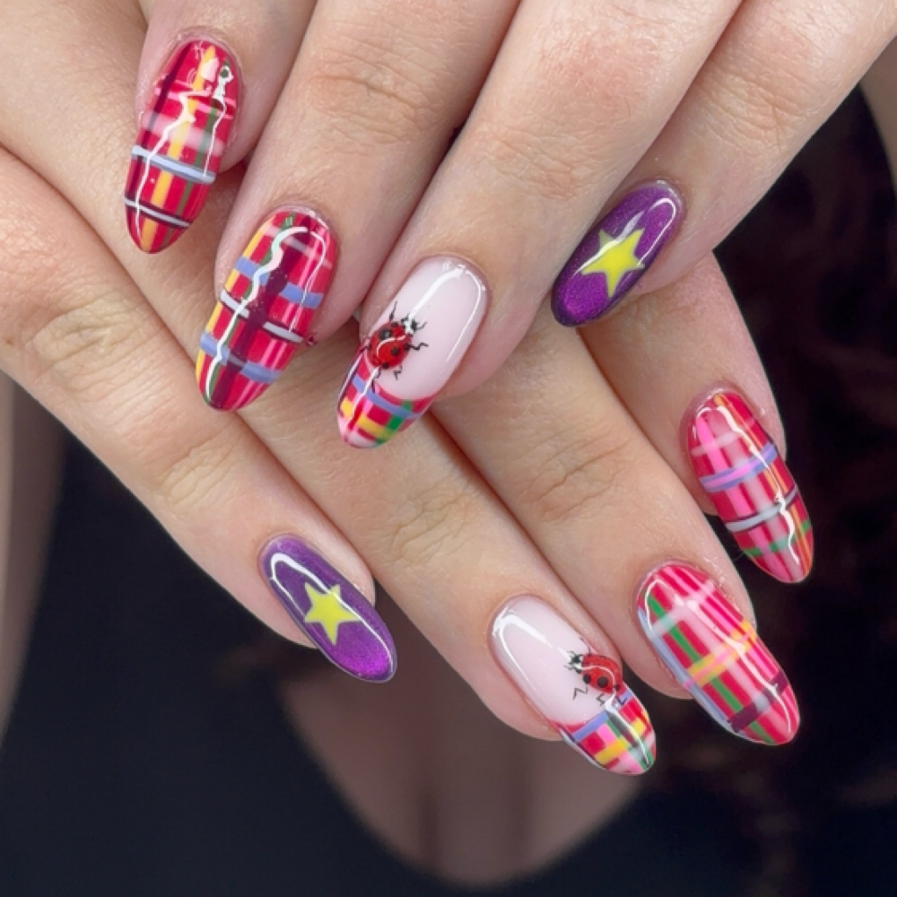 Tier 4 nail art at Nails.By.Christin in BOISE, ID