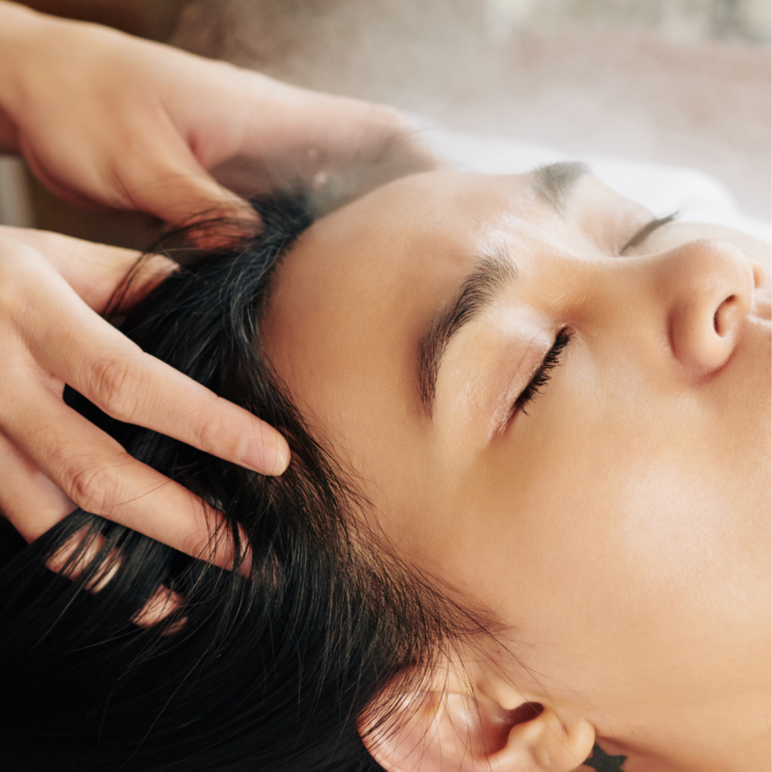 Scalp Massage at Colour Thairapy Salon in Wichita, KS