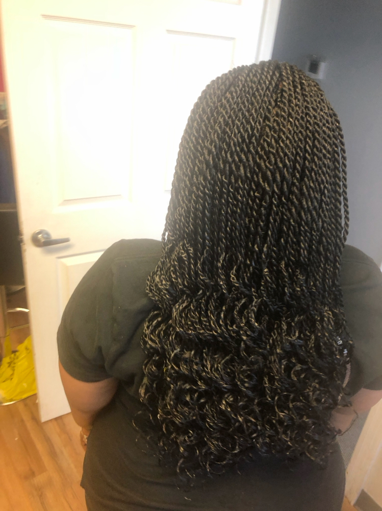 Senegalese Twist at African Queen Hair Braiding in Beaumont, TX