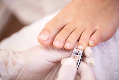 Toe Nail Cut Down