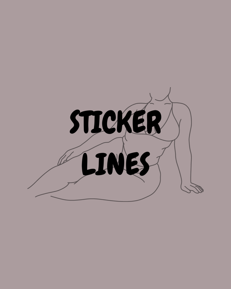 Sticker Tan Lines- Add On