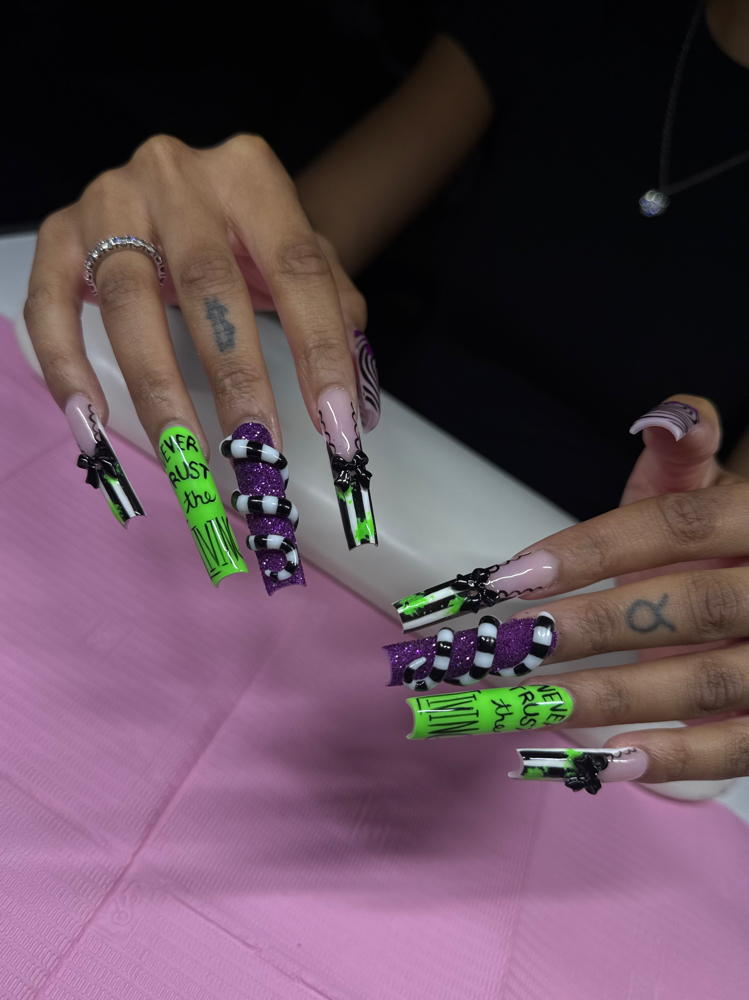 Acrylic Full Set at Zoe Nailed It in Elkton, MD