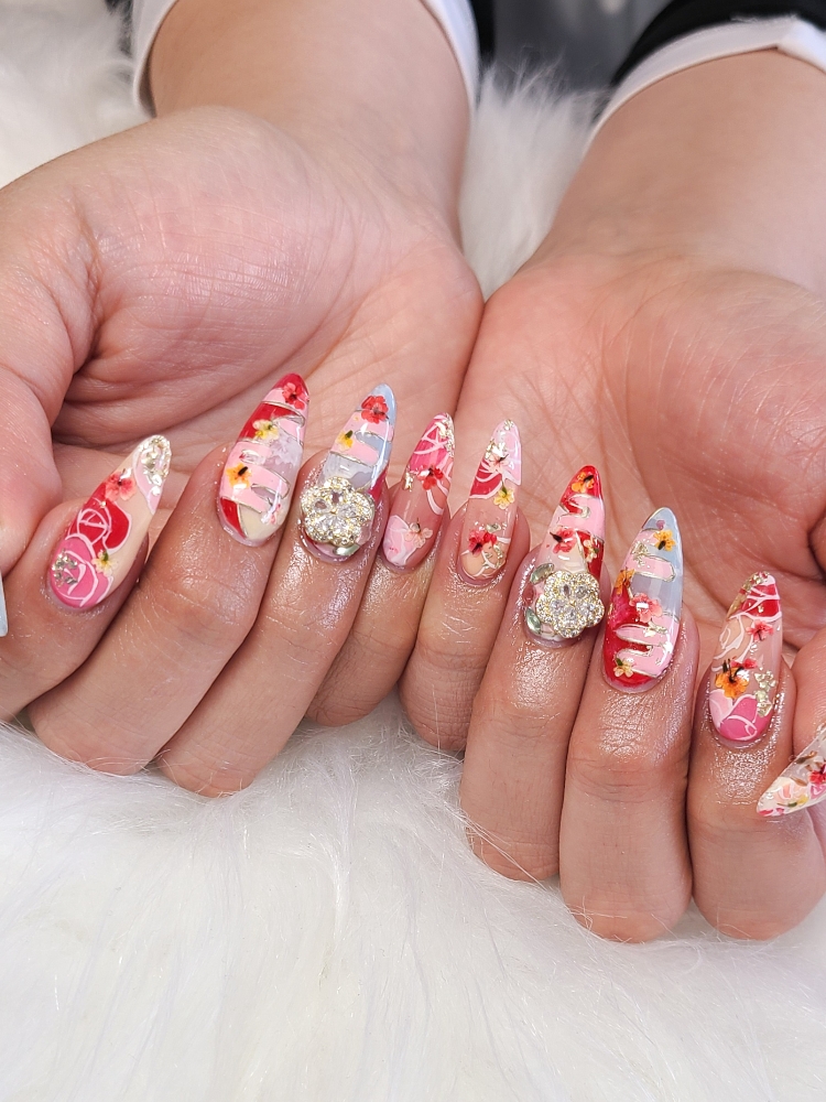 Gel X Hand Painting (Non Anime)
