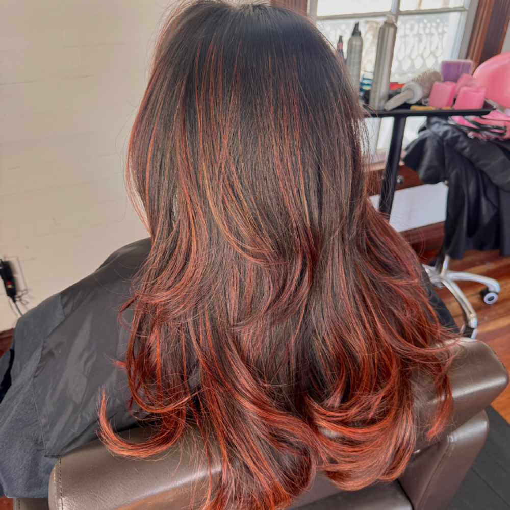 Blowout And Conditioning treatment at Alyssa with Shears in New Braunfels, TX
