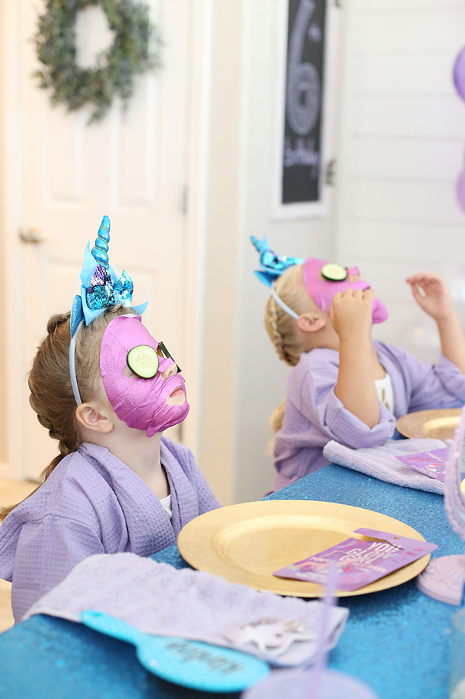 Little Girls Facial Birthday