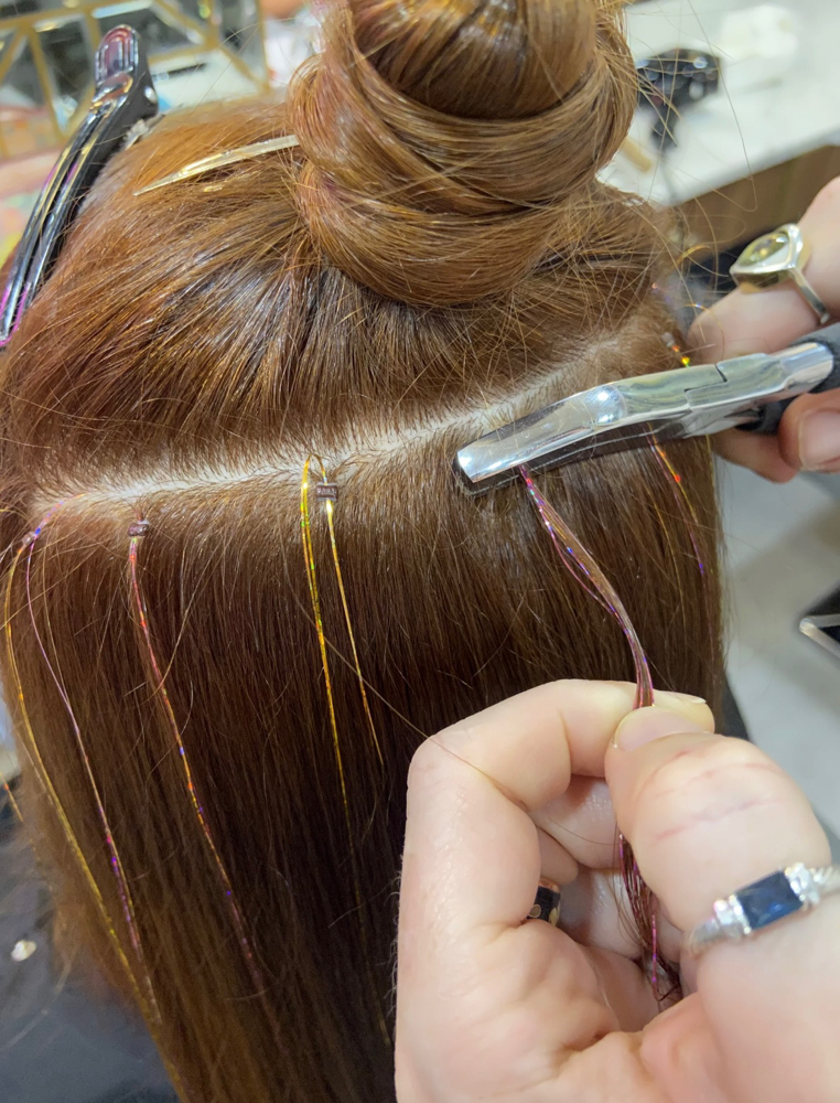 Tinsel at Champagne Joy in Morris, IL