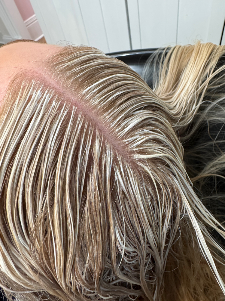 Full Blonde Transformation