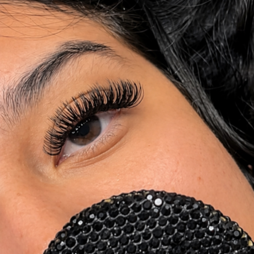 Hybrid Full Set at Lunar Lash Studio in Saint Hedwig, TX