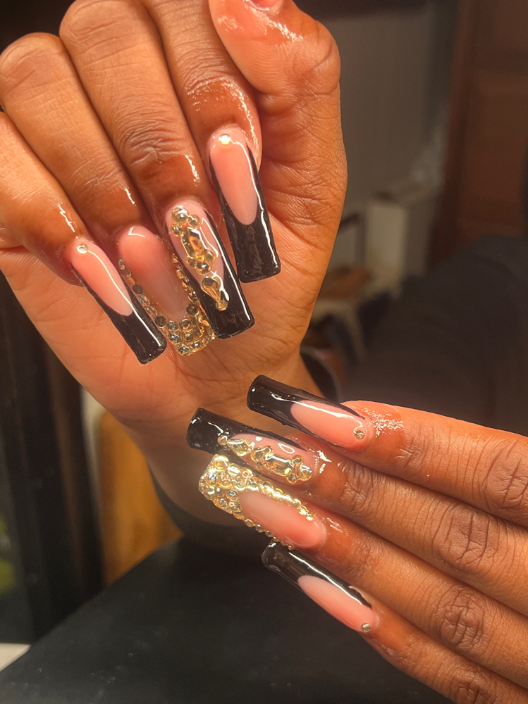 Long Acrylic Fill In at Nails.by.em in Mastic, NY